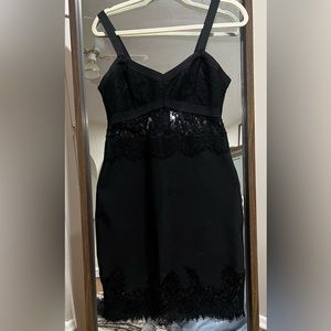 Lulus lace bodycon mini dress